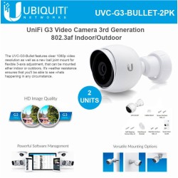 IP Камера 4Мп Ubiquiti UniFi Video Camera G3 Bullet UVC-G3-BULLET 1080p +PoE 48в af/at Новая