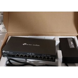 3в1 Роутер 1G POE Контроллер Свич Tp-link ER7212PC 12*1Гбит 2*SFP*1Гбит 4*POE+*802.3at  Omada бу