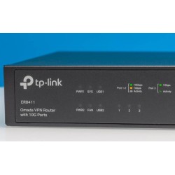 Роутер 10G TP-Link ER8411 Omada 8*1Гбит*RJ45 2*SFP+*10Гбит 1*SFP+*1Гбит бу