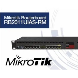 1U Роутер 1G Mikrotik 2011 RB2011UiAS-RM 5*1Гбит 5*100Мбит SFP*1Гбит Без Wifi бу 1U Роутер 1G Mikrotik 2011 RB2011UiAS-RM 5*1Гбит 5*100Мбит SFP*1Гбит Без Wifi бу