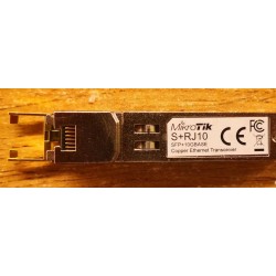 Модуль 10G RJ-45 MikroTik S+RJ10 SFP+ бу Модуль 10G RJ-45 MikroTik S+RJ10 SFP+ бу