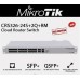Роутер 10G SFP MikroTik CRS326-24S+2Q+RM 24xSFP+*1Гбит 2*QSFP+*40Гбит бу Роутер 10G SFP MikroTik CRS326-24S+2Q+RM 24xSFP+*1Гбит 2*QSFP+*40Гбит бу