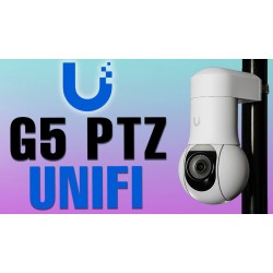 IP Камера 4Мп Ubiquiti UniFi G5 PTZ UVC-G5-PTZ 2K 2x Zoom Pan-Tilt IR 20m AI PoE+ IP66 Outdoor Новая