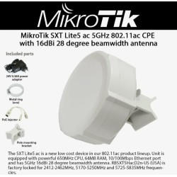 Радиомост 5G Mikrotik SXT Lite5 RBSXT5nDr2 1шт Новая