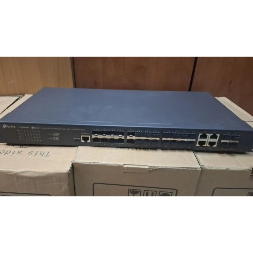 Свич SFP 10G TP-Link TL-SG3428XF Omada JetStream 4*SFP+*10Гбит 20*1Гбит 4*SFP*1Гбит бу